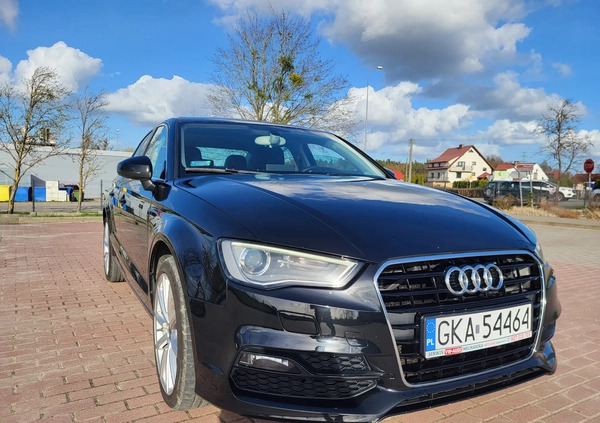 Audi A3 cena 67000 przebieg: 161500, rok produkcji 2015 z Brańsk małe 79